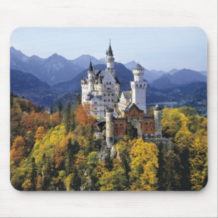 De fantasierijke Neuschwanstein is een van de drie Muismat