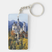 De fantasierijke Neuschwanstein is een van de drie Sleutelhanger (achterkant)