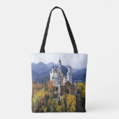 De fantasierijke Neuschwanstein is een van de drie Tote Bag (Achterkant)