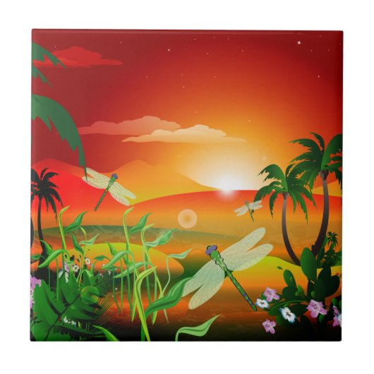 De fantasiewereld tegeltje (Voorkant)