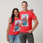 De Fantastic Four First Steps Comic Book Cover Ar T-shirt (Unisex)