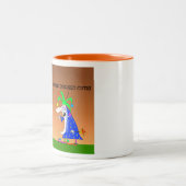 De Fantastische accountant en de Jester Tweekleurige Koffiemok (Center)