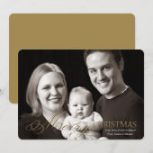 De fantastische Kaart van de Vakantie van de Foto (Voorkant / Achterkant)