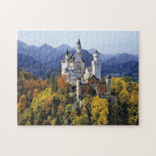 De fantastische Neuschwanstein is een van de drie Legpuzzel