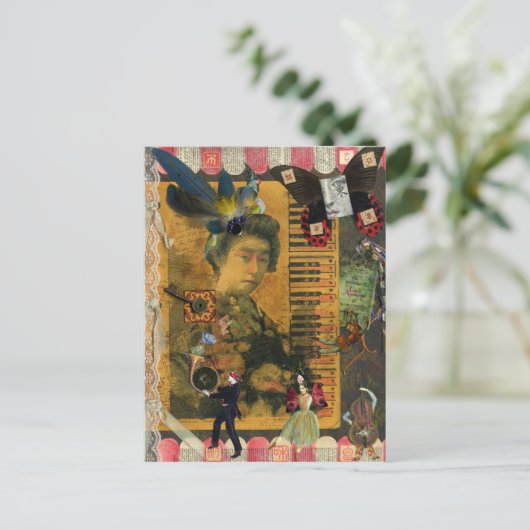 De Fantastische stad Muse Briefkaart (Staand voorkant)