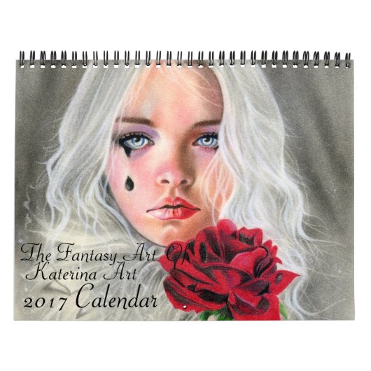 De Fantasy Art van Katerina Art 2017 wandkalender Kalender (Hoes)