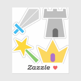 De Fantasy Quilt Contour Sticker van Wee One