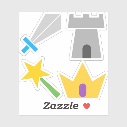 De Fantasy Quilt Contour Sticker van Wee One (Vel)