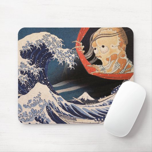 De fantoom bij de Grote Golf Muismat (Met muis)