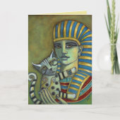 De Farao's Cat Originele Blank Kaart (Voorkant)