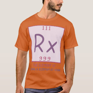 De farmacie werkt het element dat een dizepam nodi t-shirt