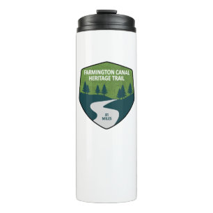 De Farmington Canal Heritage Trail is een 81,2 mil Thermosbeker
