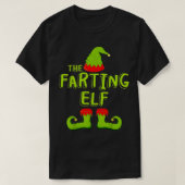 De Farting Elf Matching Group kerstkostuum T-shirt (Design voorkant)