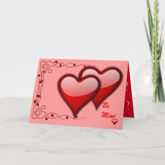 De Fascinatie van het hart Feestdagen Kaart (Voorkant)