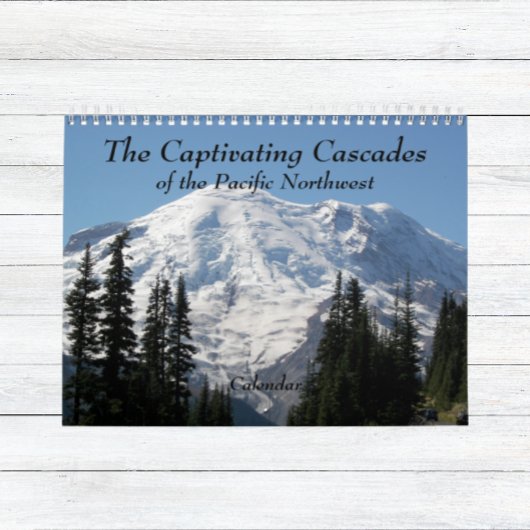 De fascinerende cascades van de Pacific Northwest Kalender