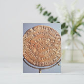 De fascschijf met onbekende significantie briefkaart (Staand voorkant)