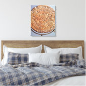De fascschijf met onbekende significantie canvas afdruk (Insitu (Slaapkamer))