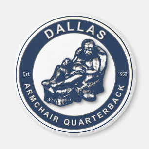 De fauteuil QB Dallas Football magneet