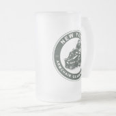 DE FAUTEUIL QB - New York JETS Matglas Bierpul (Voorkant rechts)