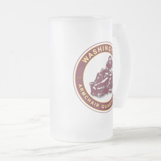 De fauteuil QB Washington Football Mok (Voorkant rechts)