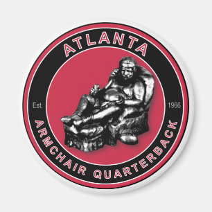 De fauteuil Quarterback - Atlanta Football Magneet