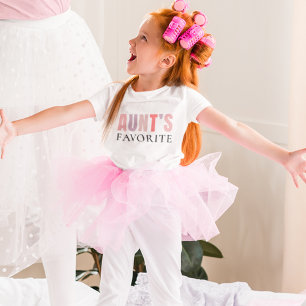 De favoriet van tante   Grappige Baby bodysuit voo
