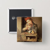 De favoriet vierkante button 5,1 cm (Voorkant /achterkant)