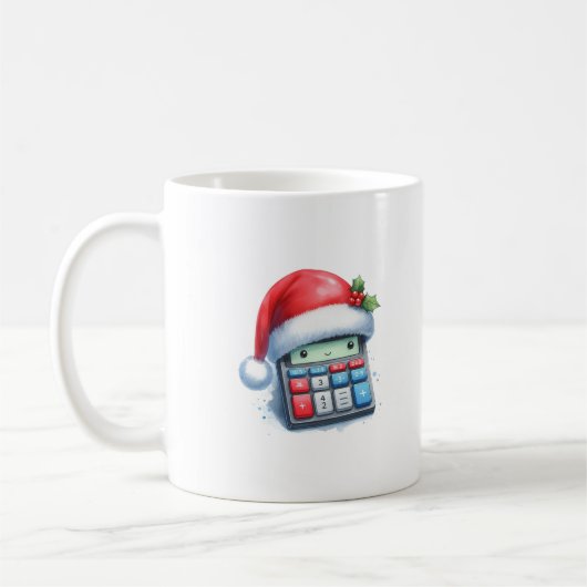 De favoriete accountant van de Kerstman Koffiemok (Links)