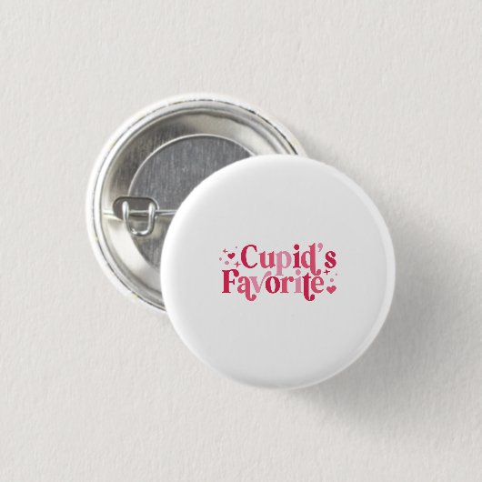 De favoriete Button van Cupido (Voorkant /achterkant)