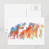 de favoriete Denen Briefkaart (Voorkant / Achterkant)