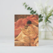 De favoriete dichter Lawrence Alma-Tadema 1888 Briefkaart (Staand voorkant)