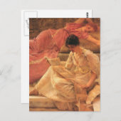De favoriete dichter Lawrence Alma-Tadema 1888 Briefkaart (Voorkant / Achterkant)