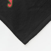 De favoriete dierenarts van mijn kind. Kerstvetera Fleece Deken (Hoek)