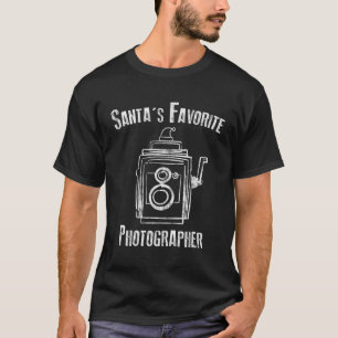 De favoriete fotograaf van de Kerstman T-shirt