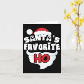 De favoriete hete lelijke kersttrui van de Kerstma Kaart (Gele Bloem)