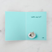 De favoriete Kaart van Pasen van het Katje van (Binnen)