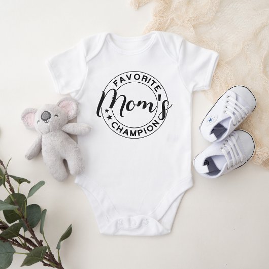 De favoriete kampioen van mama romper