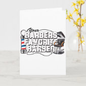 De Favoriete Kapper van kappers Kaart (Gele Bloem)