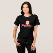 De favoriete kerstspecial van de kerstman Tri-Blend shirt (Voorkant volledig)