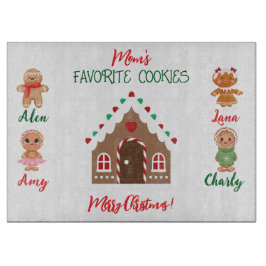 De favoriete koekjes van mama snijplank