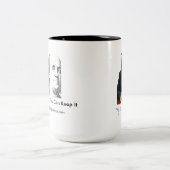 De favoriete podcast van Donny Tweekleurige Koffiemok (Center)