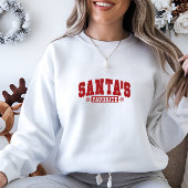 De favoriete print van de Rode Kerstman Trui