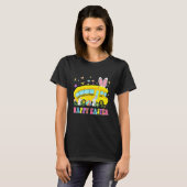 De favoriete schoolbus van elke Bunny, Happy Eas T-shirt (Voorkant volledig)