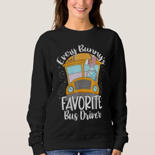 De favoriete schoolbus van elke Bunny, Happy Eas Trui (Voorkant)