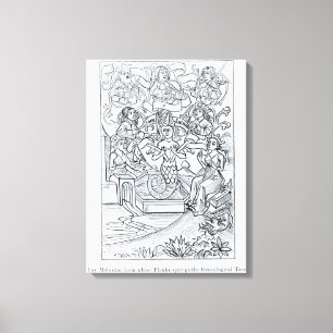 De Fay Melusine Canvas Afdruk