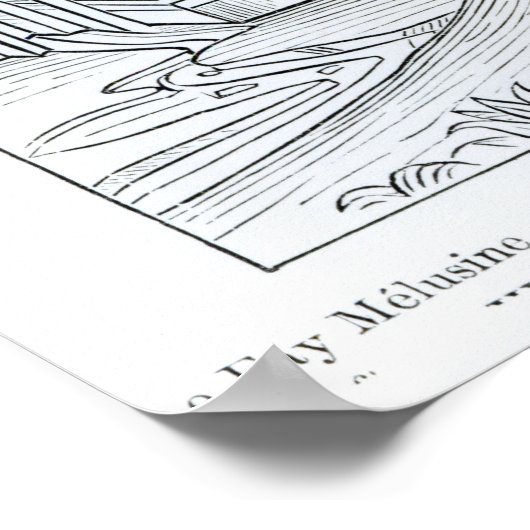 De Fay Melusine Poster (Hoek)