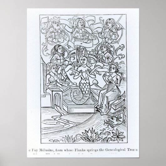 De Fay Melusine Poster (Voorkant)