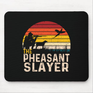 De fazant slager - fazant jacht vogel jager muismat