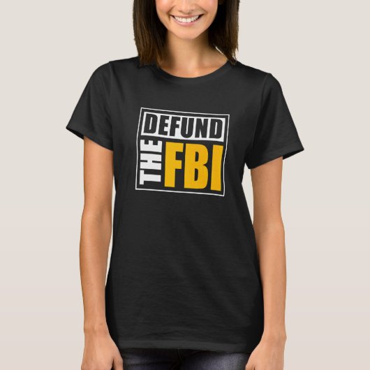 De FBI verdedigen T-shirt (Voorkant)
