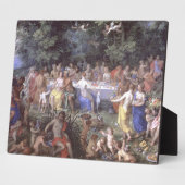 De Feast van de Goden (olie op canvas) Fotoplaat (Zijkant)